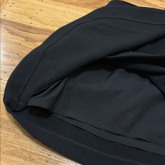 Express Black Pencil Mini Skirt Asymmetrical Wrap - Picture 4 of 4